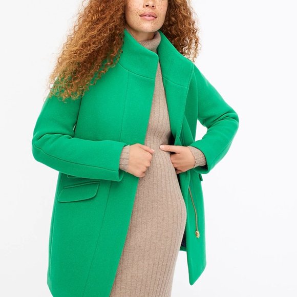 J.Crew Cocoon coat in Italian stadium-cloth wool - Picture 4 of 8